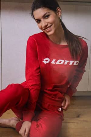 Pigiama estivo donna taglia L Lotto LP5164 rubino scatola