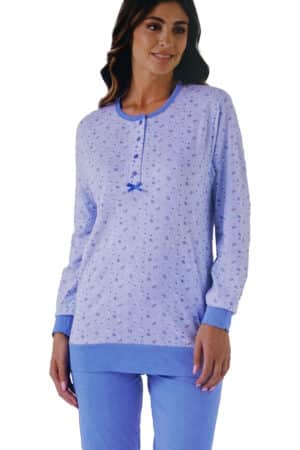 Pigiama lungo donna estivo Karelpiù KE0057PLD