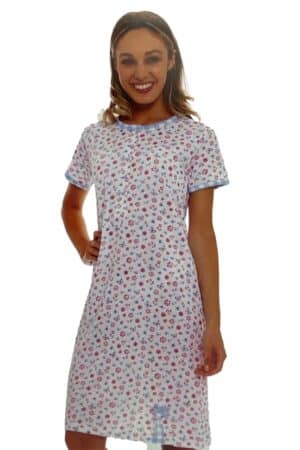 Camicia da notte manica corta Maristella 3325 FOTO