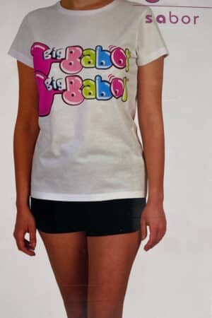Pigiama corto donna Big Babol PED6928 bianco foto