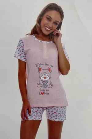 Pigiama corto donna Maristella 3306 foto