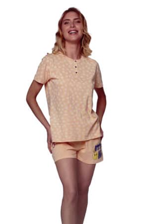 Pigiama corto donna stampato LovIT Los560