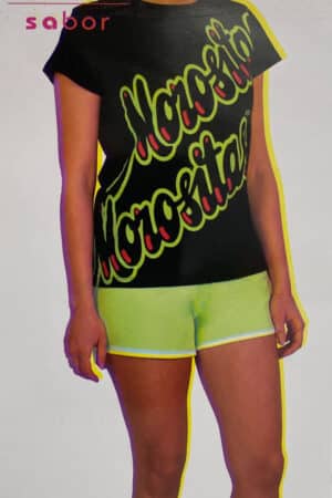 Pigiama estivo donna corto Morositas 7016 nero foto