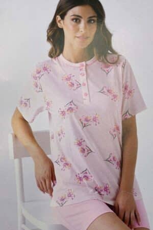 Pigiama in cotone donna corto Karelpiù 0008PCD