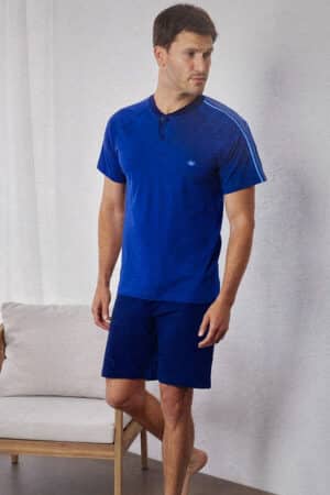 Pigiama uomo taglie forti corto Il Granchio GP1157C