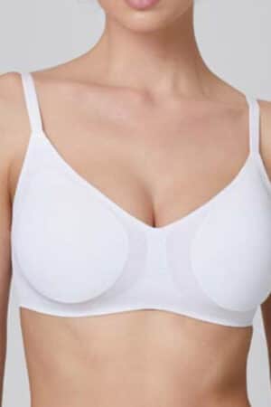 Reggiseno invisibile senza cuciture Jadea Nuvola bianco