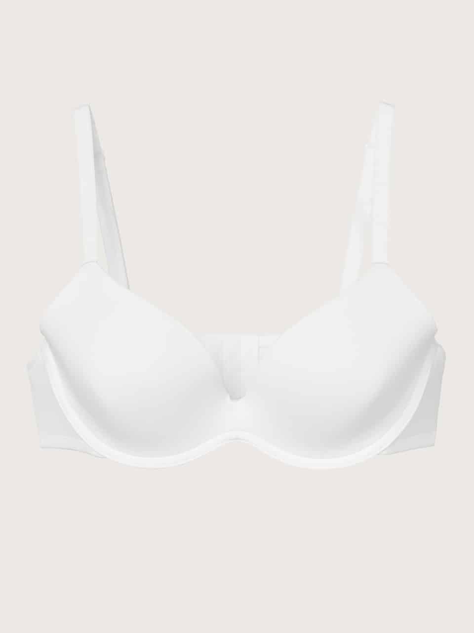 Reggiseno a balconcino push up Jadea Desiderio bianco