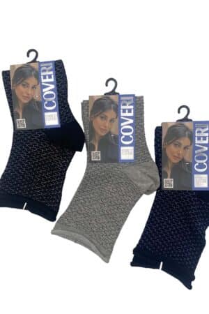 Calze corte da donna invernali lurex Coveri Elisa 310c
