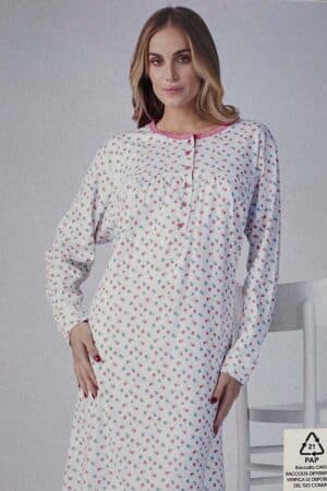 Camicia da notte taglie forti Karelpiù KF9085CLX