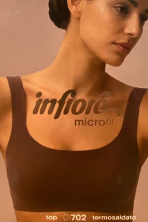 Reggiseno a top in microfibra Infiore 01702 scatola fronte