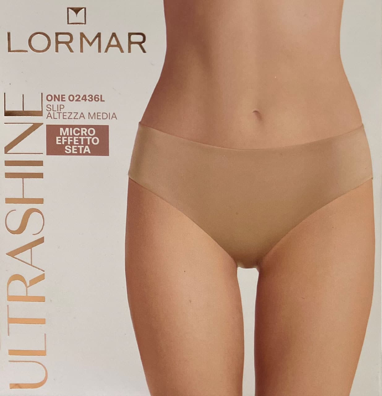 Slip donna in microfibra Lormar one fronte