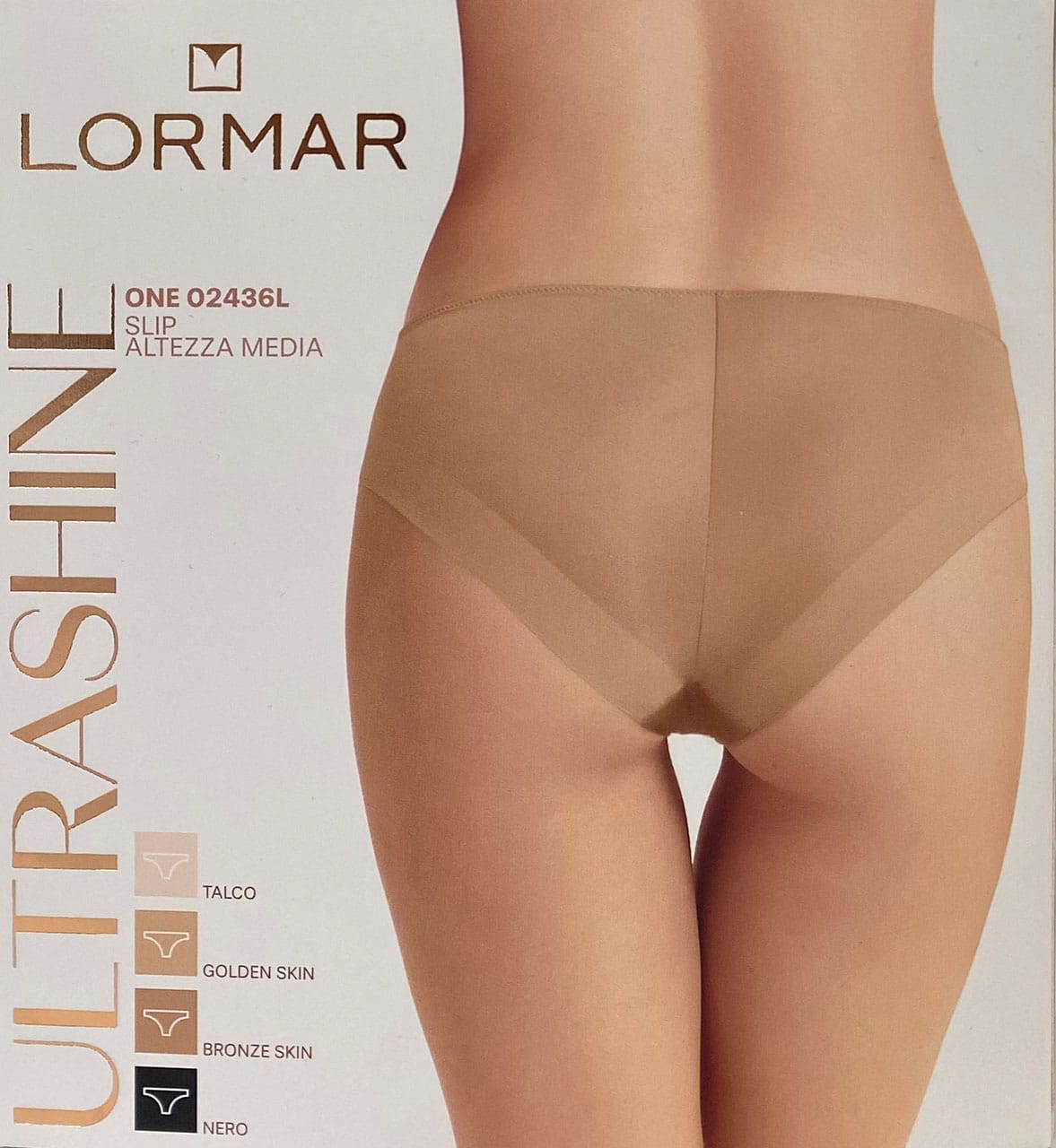Slip donna in microfibra Lormar one fronte2