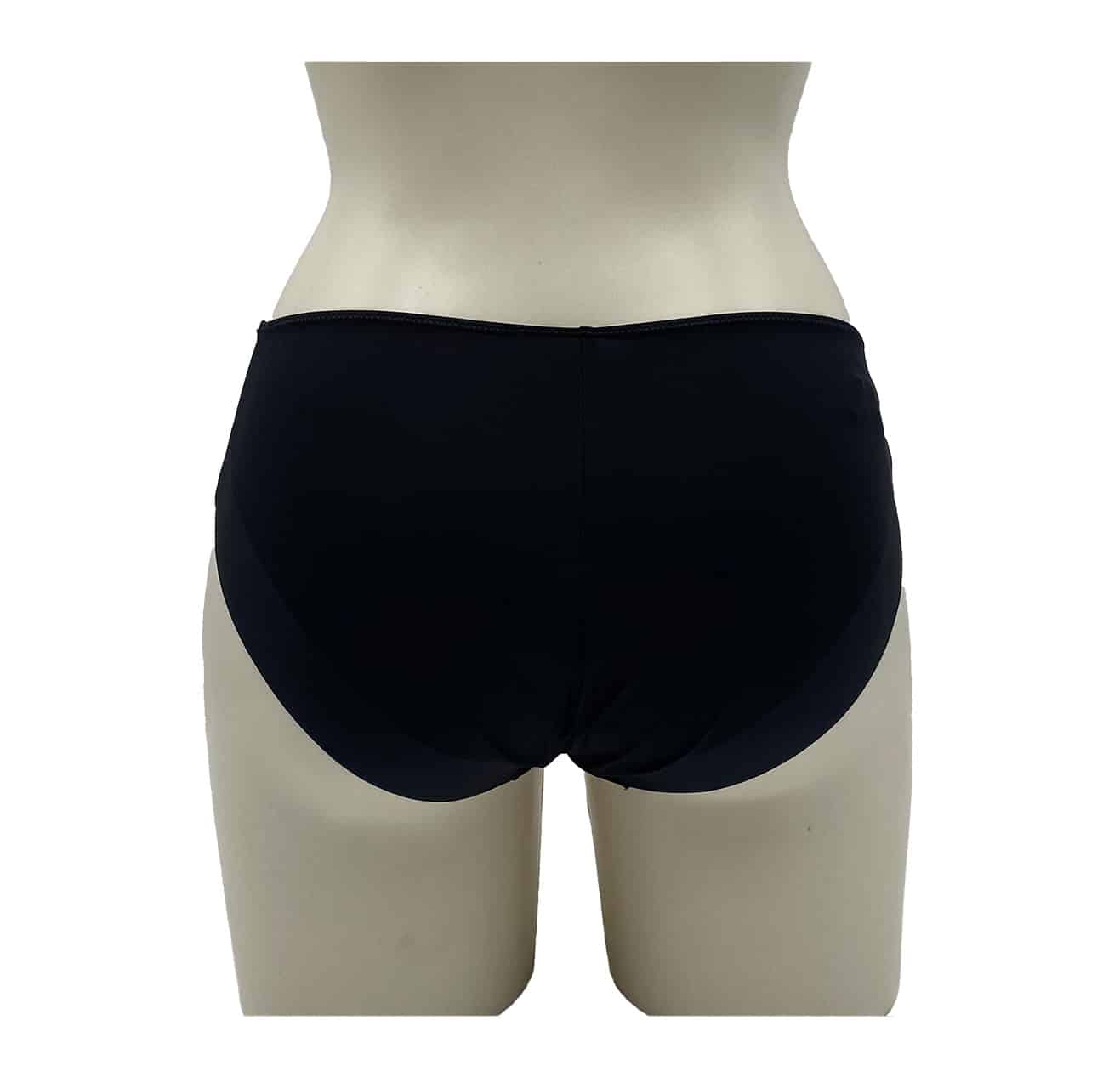 Slip donna in microfibra Lormar one nero retro