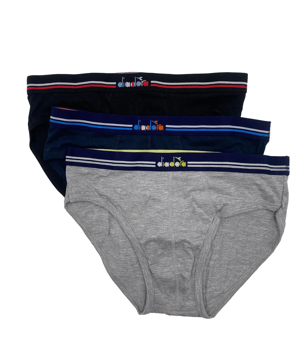 Slip uomo in cotone elasticizzato Diadora 3PZ dup5071 tris
